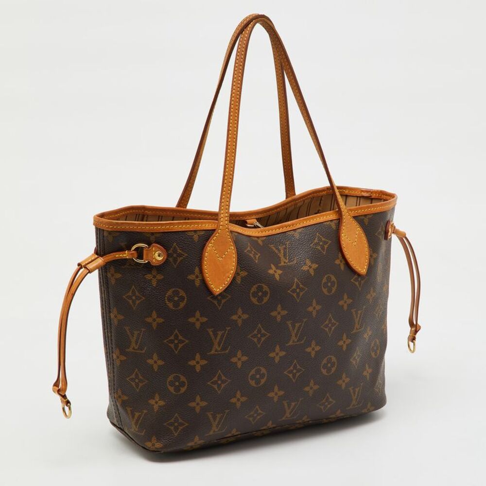 Louis Vuitton Monogram Canvas Neverfull Pm Bag - Picture 3 of 7